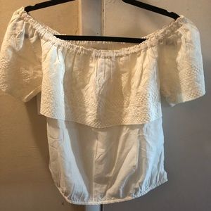 Lucky Brand Off the Shoulder Shirt